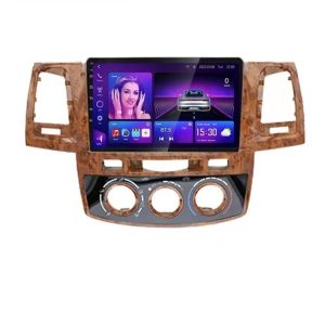 Car Frame Fascia Adapter For Toyota Fortuner Hilux Vigo Android Radio Dash Fitting Panel Kit (FT-073)