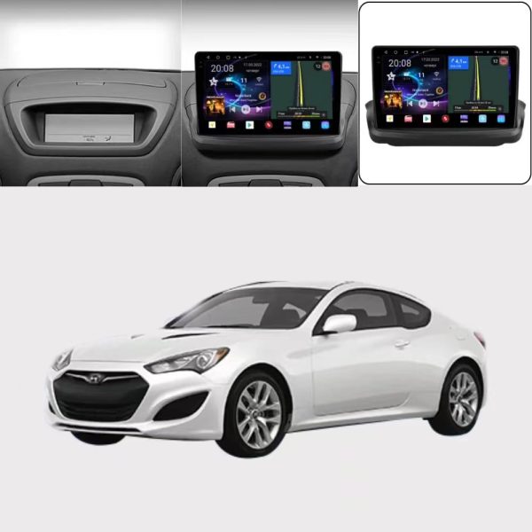 Car Frame Fascia Adapter Canbus Box Decoder Android Radio Audio Dash Fitting Panel Kit For Hyundai Genesis Coupe Rohens (XD-075) - Image 2