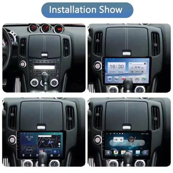 Car Frame Fascia Adapter Canbus Box Decoder Android Audio Dash Fitting Panel Kit For Nissan 370Z (RC-079) - Image 2