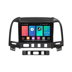 Car Frame Fascia Adapter Android Radio Dash Fitting Panel Kit For Hyundai Santa Fe Santafe Ix45 (XD-008)