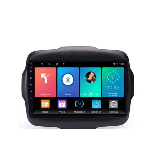 Car Radio Fascia Frame Adapter Canbus Box Decoder For Jeep Renegade 2016-2020 Android Radio Dash Fitting Panel Kit Face Plate (JP-008)