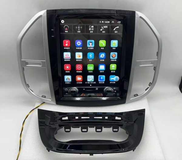 9.7'' Tesla Vertical Screen For Mercedes Benz Vito 3 W447 2014-2020 Android Car Multimedia Player (SPZJ-008) - Image 6