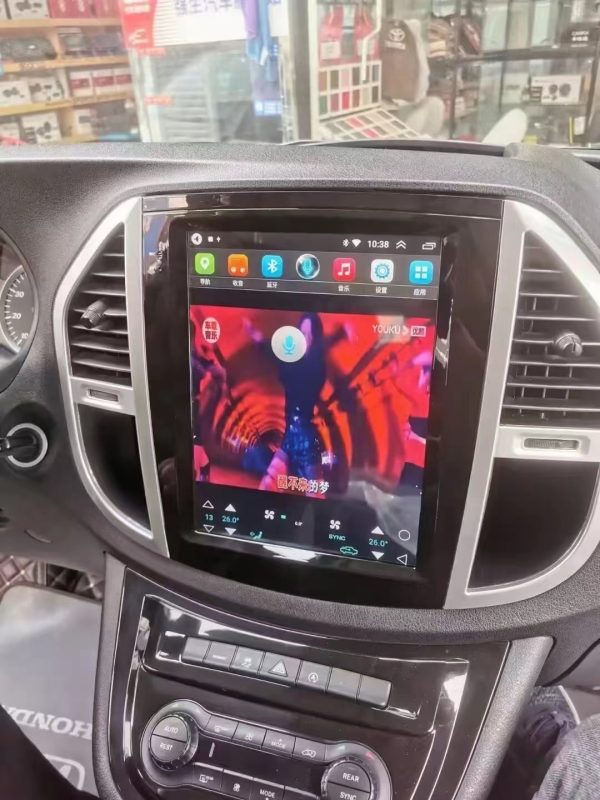 9.7'' Tesla Vertical Screen For Mercedes Benz Vito 3 W447 2014-2020 Android Car Multimedia Player (SPZJ-008) - Image 3