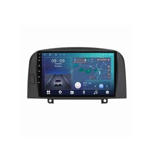 Car Frame Fascia Adapter Android Radio Dash Fitting Panel Kit For Hyundai Sonata NF (XD-081)