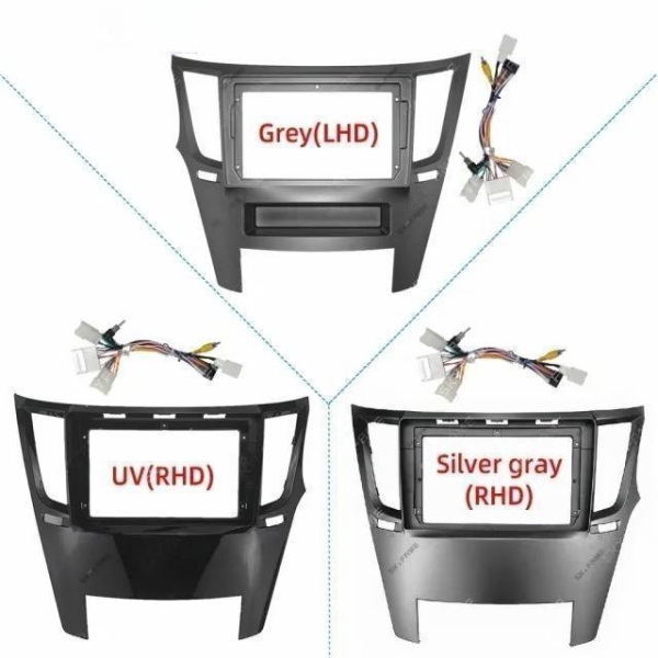 Car Frame Fascia Adapter For Subaru Outback Legacy 2008-2013 Android Radio Dash Fitting Panel Kit (SBL-003009) - Image 5