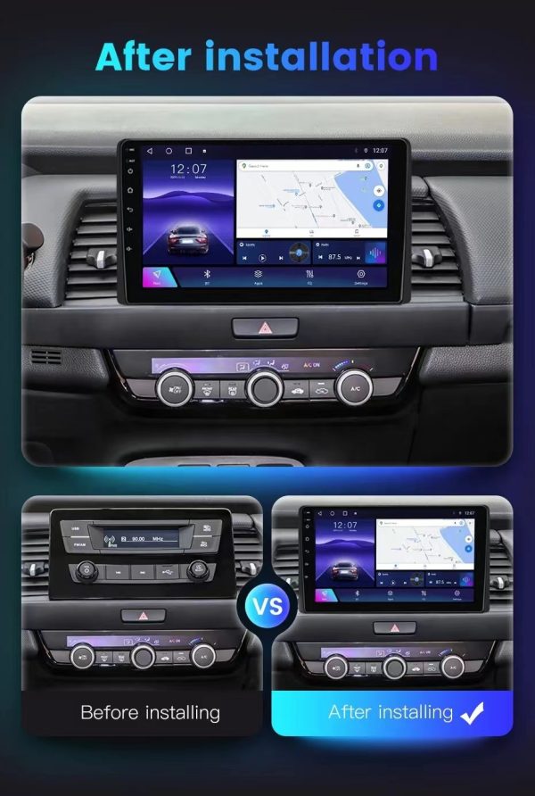 Car Frame Fascia Adapter For Honda Fit 2020-2022 Android Radio Dash Fitting Panel Kit (BT-084) - Image 2