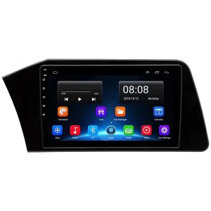 2 Din 9 Inch Car Radio Installation GPS Plastic Fascia Panel Frame Kit Cable Canbus Box For Hyundai Elantra (XD-085)