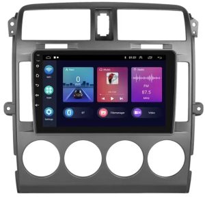 ar Frame Fascia Adapter Canbus Box Decoder Android Radio Audio Dash Fitting Panel Kit For Kia Carnival 2002-2006 (QY-086)