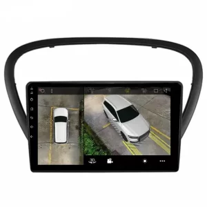 Car Frame Fascia Adapter Canbus Box Decoder For Peugeot 607 2004-2010 Android Radio Dash Fitting Panel Kit (BZ-024)