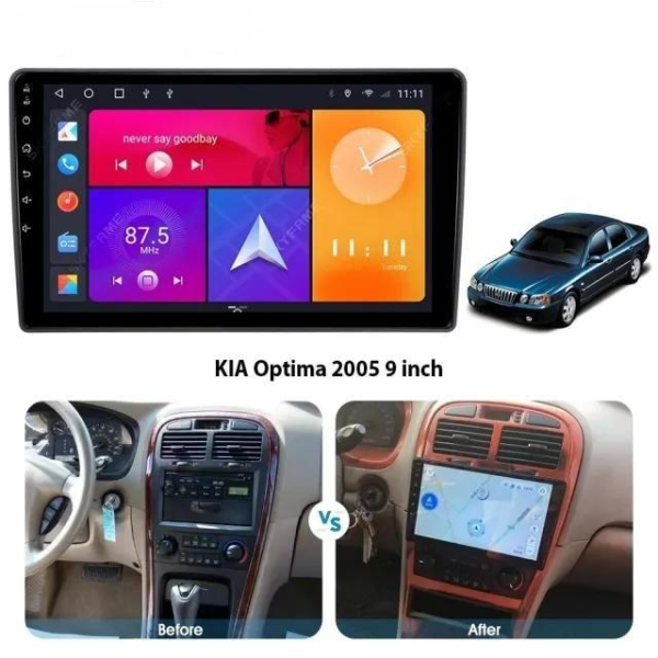 Car Fascia Frame Cable For KIA Optima 2005 Android Dashboard Kit Face Plate Frame Fascia (QY-035) - Image 2