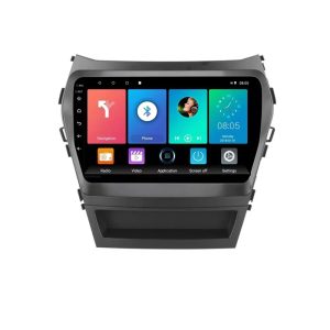 Car Frame Fascia Adapter Android Radio Dash Fitting Panel Kit For Hyundai Santa Fe Santafe Ix45 (XD-009)