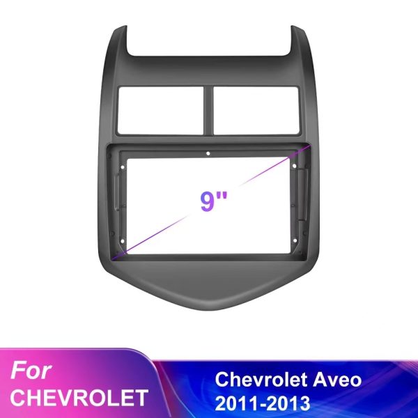 Car Frame Fascia Android Radio Fitting Panel Kit Dash Mount Installation Adapter Canbus Box For Chevrolet Aveo (XFL-009) - Image 3