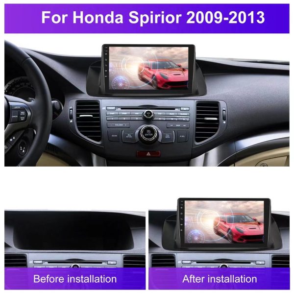 Car Frame Fascia Adapter Canbus Box Decoder For Honda Accord Spirior Acura SR9 Android Audio Dash Panel Kit (BT-092) - Image 4