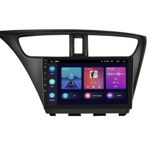 Car Frame Fascia Adapter Canbus Box For Honda Civic Hatchback 2012 Android Radio Dash Fitting Panel Kit (BT-095)