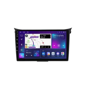 Car Frame Fascia Adapter Android Radio Dash Fitting Panel Kit For Hyundai i30 GD Elantra GT i-30 (XD-098)