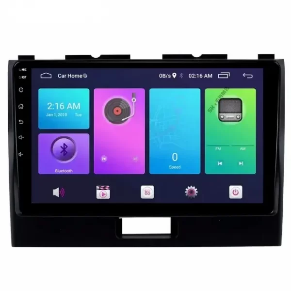 Car Frame Fascia Adapter Android Radio Dash Fitting Panel Kit For Suzuki Wagonr Wagon R (LM-020)