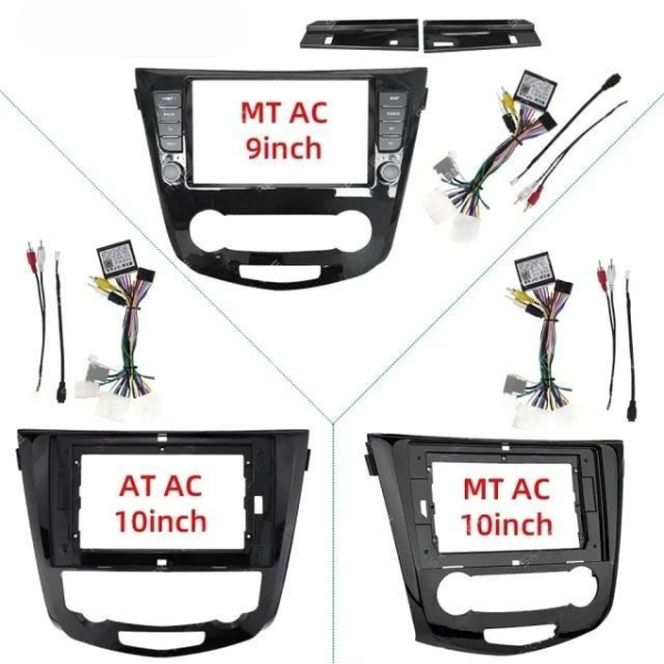 Car Frame Fascia Adapter Canbus Box Decoder Android Radio Dash Fitting Panel Kit For Nissan X-trail Xtrail Qashqai Rogue (RC-003) - Image 4