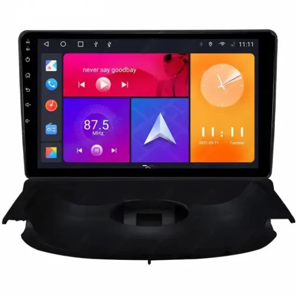 Car Fascia Frame Adapter Canbus Box Decoder Android Dashboard Radio Fitting Panel Kit For Peugeot 206 Citroen C2 (BZ-013014)