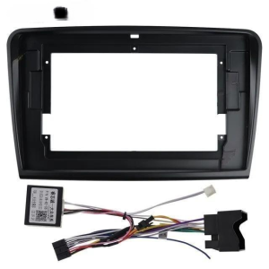 Car Frame Fascia Adapter Canbus Box Decoder For Volkswagen Skoda Superb Rapid Android Radio Fitting Panel Kit (SKD-011)