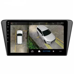 Car Frame Fascia Adapter Canbus Box Decoder Android Radio Dash Fitting Panel Kit For Peugeot 408 (BZ-005)