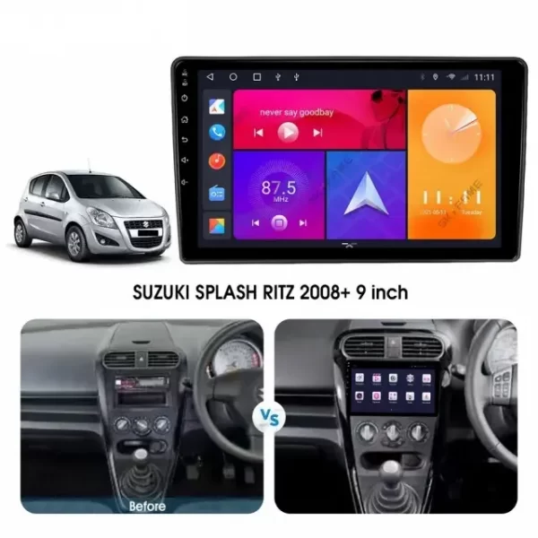 Car Frame Fascia Adapter For Suzuki Splash Ritz 2008+ Android Radio Dash Fitting Panel Kit (LM-031) - Image 2