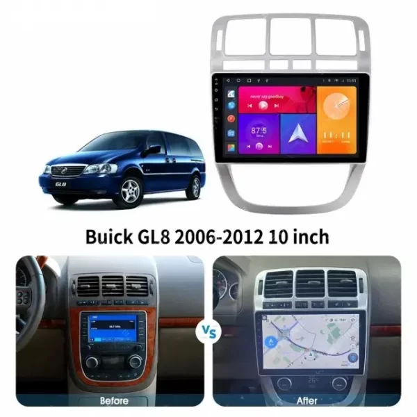 Car Frame Fascia For Buick GL8 First Land 2006-2012 Android Big Screen Radio Dash Fitting Panel Kit (BK-011) - Image 2