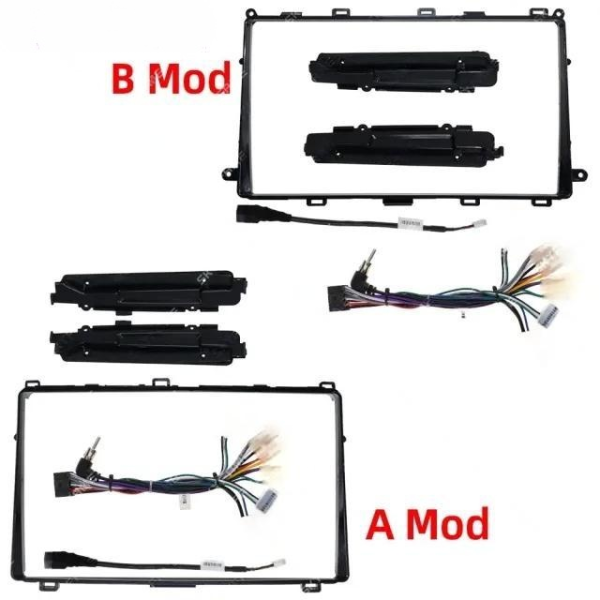 Car Frame Fascia Adapter For Toyota Corolla E180 Auris E180 2016-2019 Android Radio Dash Fitting Panel Kit (FT-212) - Image 3