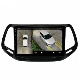 Car Frame Fascia Adapter Canbus Box Decoder For Jeep Cherokee Compass Android Radio Dash Fitting Panel Kit JEEP-RZ-04 (JP-004)