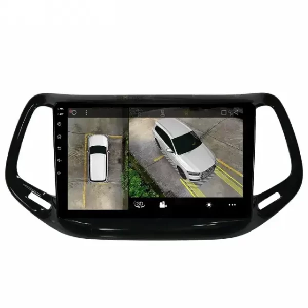 Car Frame Fascia Adapter Canbus Box Decoder For Jeep Cherokee Compass Android Radio Dash Fitting Panel Kit JEEP-RZ-04 (JP-004)